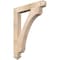 Ekena Millwork Legacy Arts & Crafts Smooth Bracket, Douglas Fir, 3 1/2"W x 26"D x 34"H BKT04X26X34LEC03SDF - alternate 1